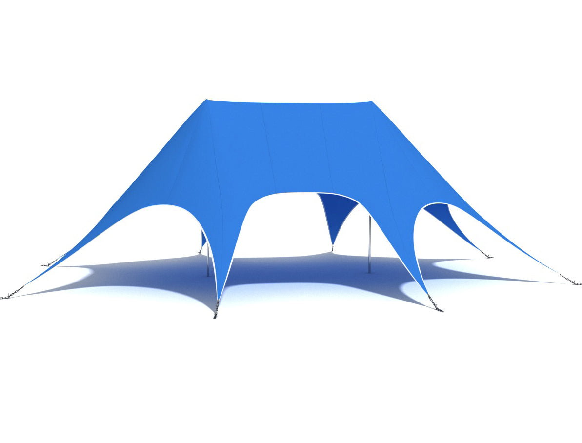 tent blue